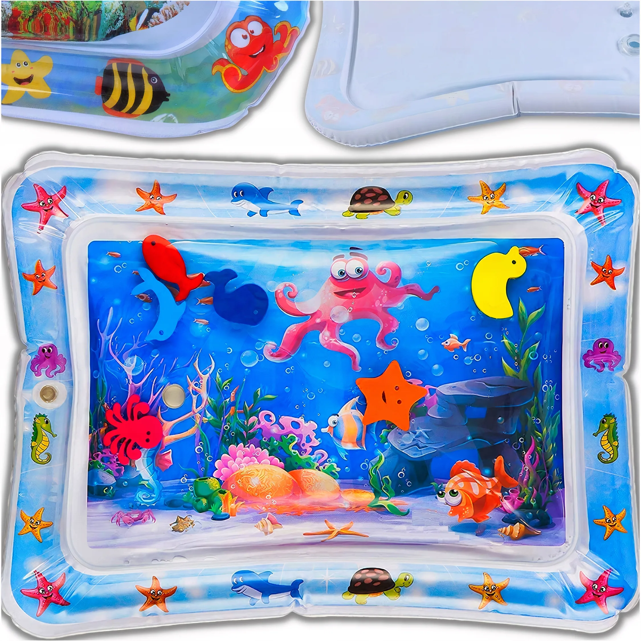 Mata Wodna Sensoryczna Dmuchana Sla Niemowląt XXL