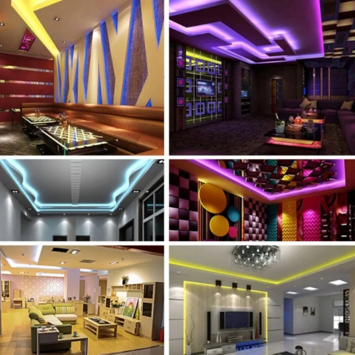 Taśma Led Smd Wodoodporna 5M Rgb Kolorowa + Pilot