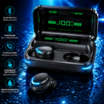 Słuchawki Bezprzewodowe F9 Bluetooth 5.1 + Powerbank