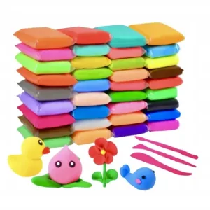 PLASTELINA PIANKOLINA GLINA POLIMEROWA SENSO 36szt