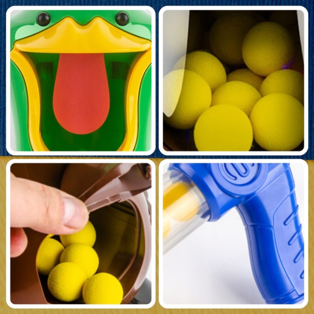 Głodna Kaczka Strzelanie do Celu 2xPistolet Kulki Gra zręcznościowa