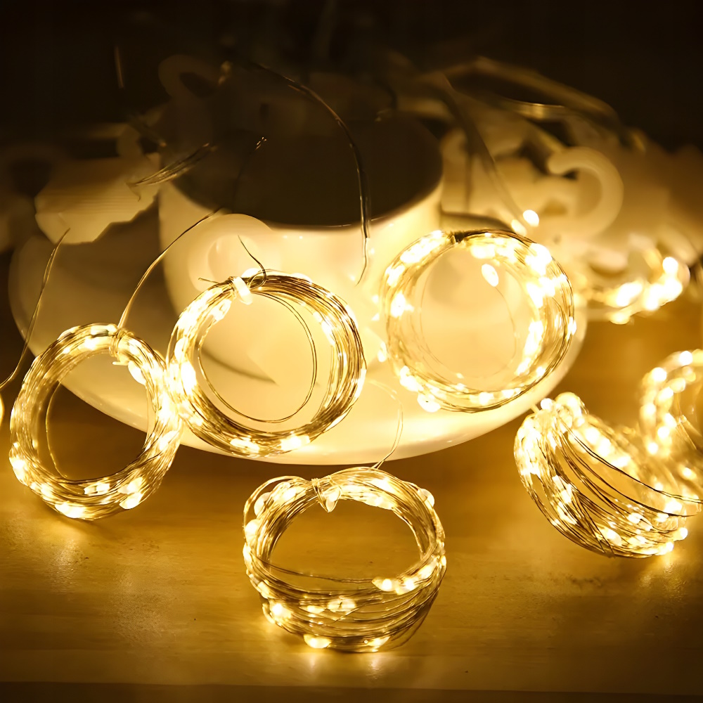 Kurtyna Świetlna 3X3 Girlanda Lampki Wiszące Ciepła