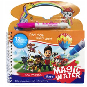 Psi Patrol Kolorowanka Wodna Magicznym Flamastrem z Pieskami