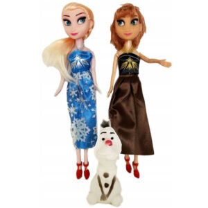 Kraina Lodu Lalka Anna Elza Olaf Frozen Zestaw 3w1