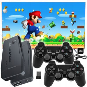 Konsola Retro Gra Telewizyjna Bezprzewodowe 2 Pady 10000 Gier Emulator