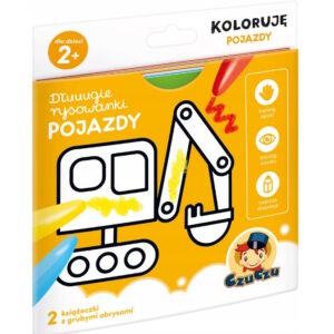 Kolorowanka Koloruję Pojazdy Czuczu 2+ Malowanka