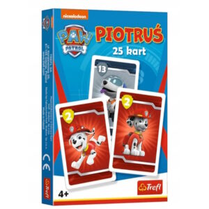Karty Piotruś Psi Patrol Trefl Gra
