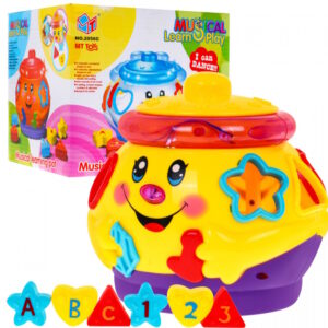 Tańczący Garnuszek Z Pokrywką 2w1 Dla Dzieci 18m+