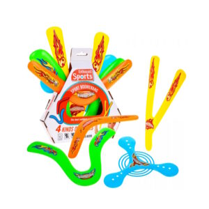 Zestaw Bumerangów 4w1 Dla Dzieci Zabawka Sportowa Rekreacyjna