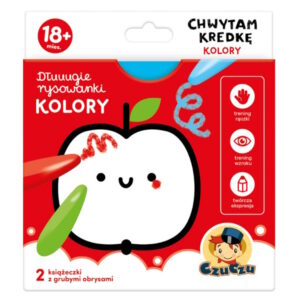 CzuCzu Chwytam Kredkę Kolory Pierwsza Kolorowanka
