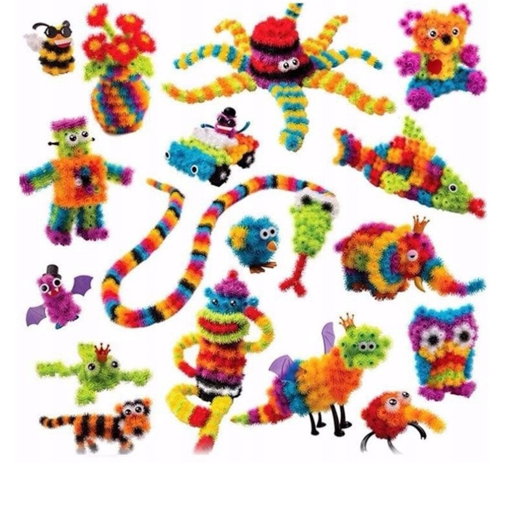 Zestaw Artystyczny Rzepy Czepy 400 Elementów Kolorowa Zabawka Dla Dzieci