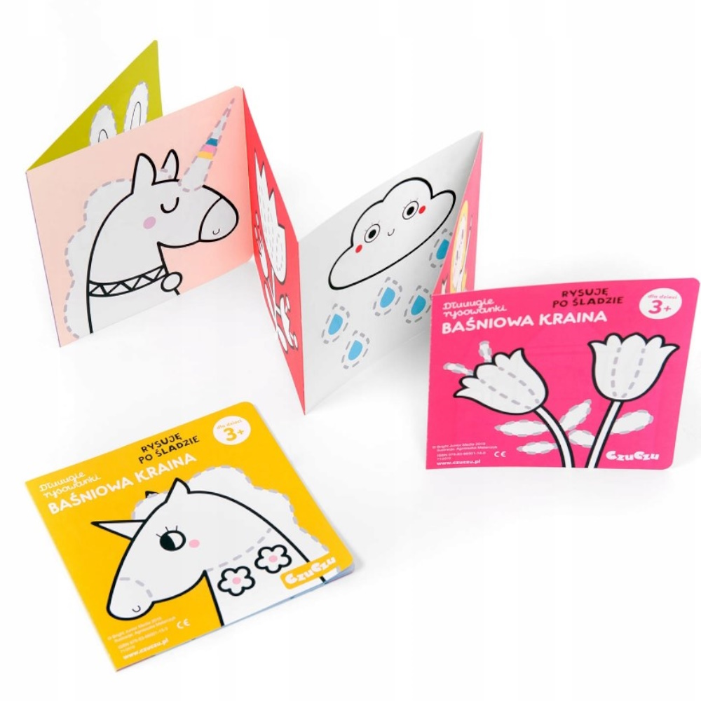 Długie Rysowanki Kolorowanki Rysuję Po Śladzie Baśniowa Kraina