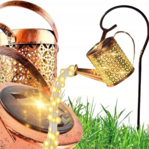 Lampa Ogrodowa Solarna Konewka Led Wbijana Z Czujnikiem Zmierzchu Oadoba Xxl