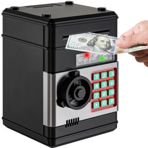 Sejf Na Monety Banknoty Bankomat Skarbonka +Pin