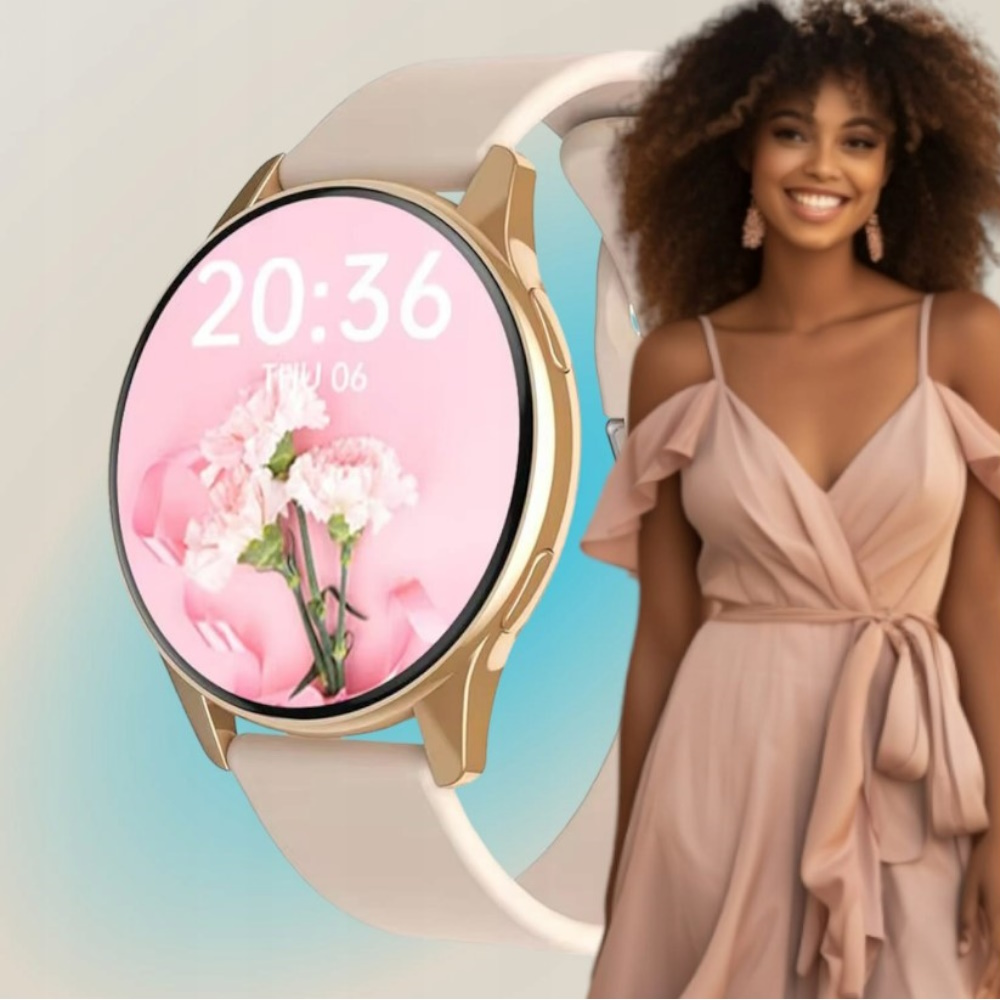 Smartwatch T2 Pro Zegarek Polskie Menu Rozmowy Sport Smart Watch Damski Pro Watch