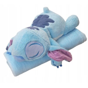 Stich i LILO Koc Przytulanka Kocyk Zestaw 3w1 Maskotka Poduszka