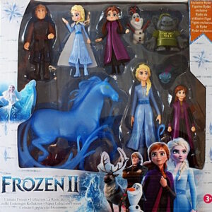 Zestaw Figurek Kraina Lodu Kolekcja 9 Sztuk Anna Elza
