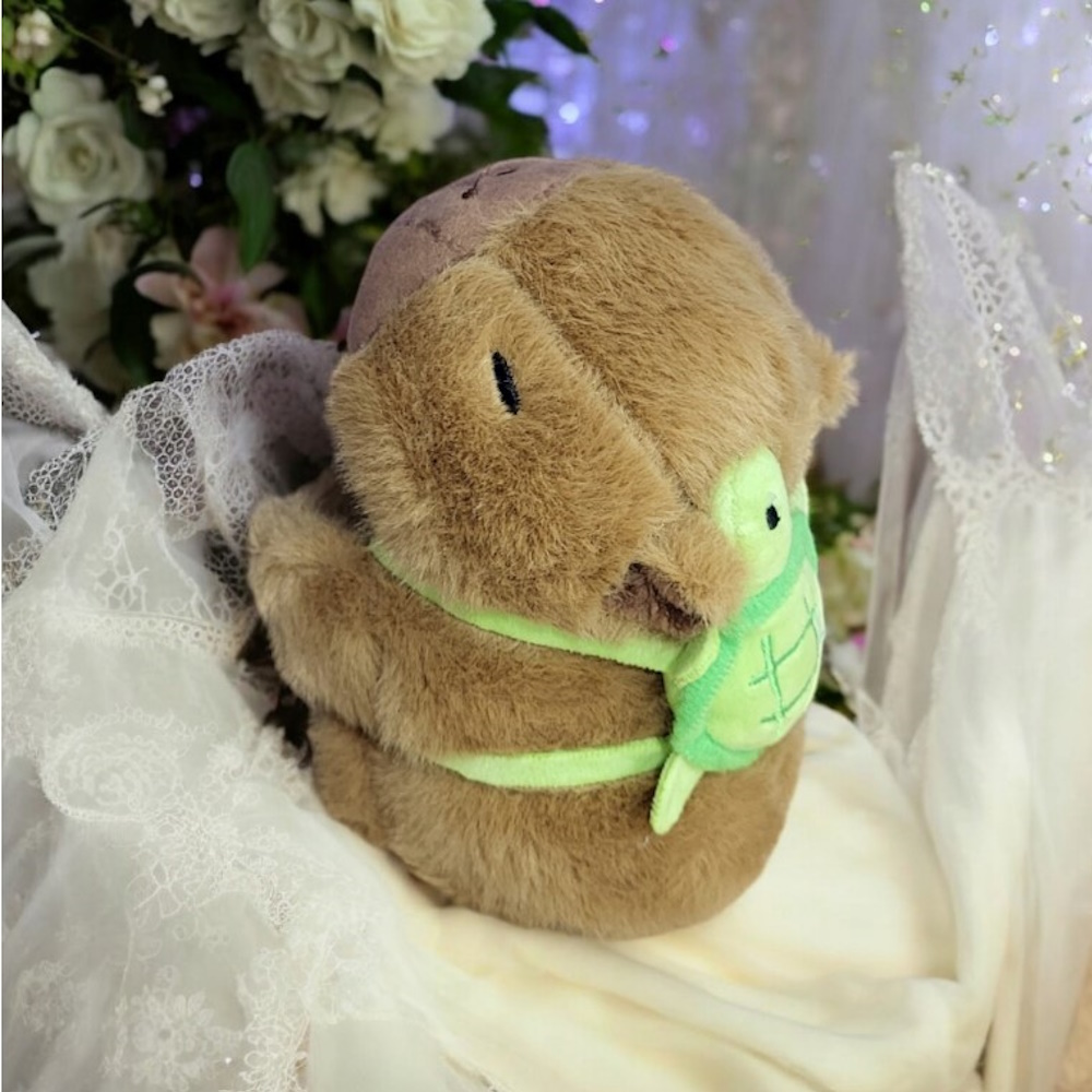 Opaska Na Rękę Kapibara Z Żółwiem Bransoleta 16cm