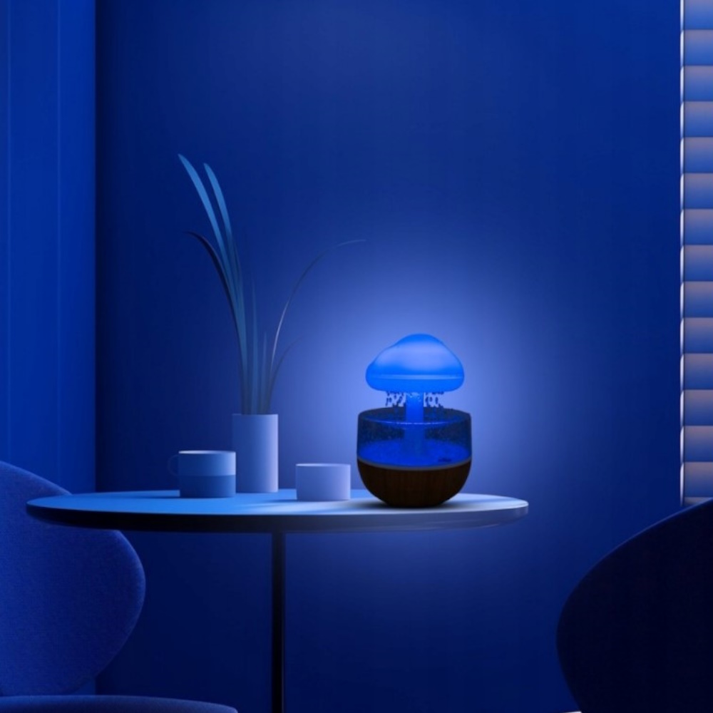 Nawilżacz Powietrza Grzybek - Deszcz Chmurka Dyfuzor Efekt