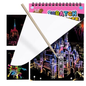 Zestaw Kartek Do Zdrapywania + Drewniany Rysik