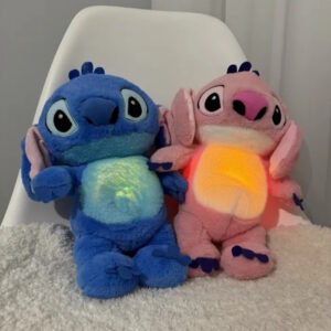 Przytulanka Maskotka Sticz Uspokajacz Szumiś Oddychająca Stitch Angel