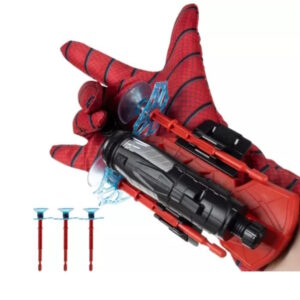 Rękawica Spiderman Z Wyrzutnią + Strzałki Superbohaterów