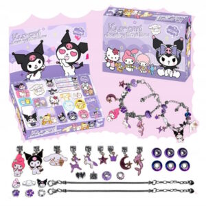 Kalendarz Adwentowy Dla Dziewczynki Kuromi Zestaw Do Robienia Bransoletek