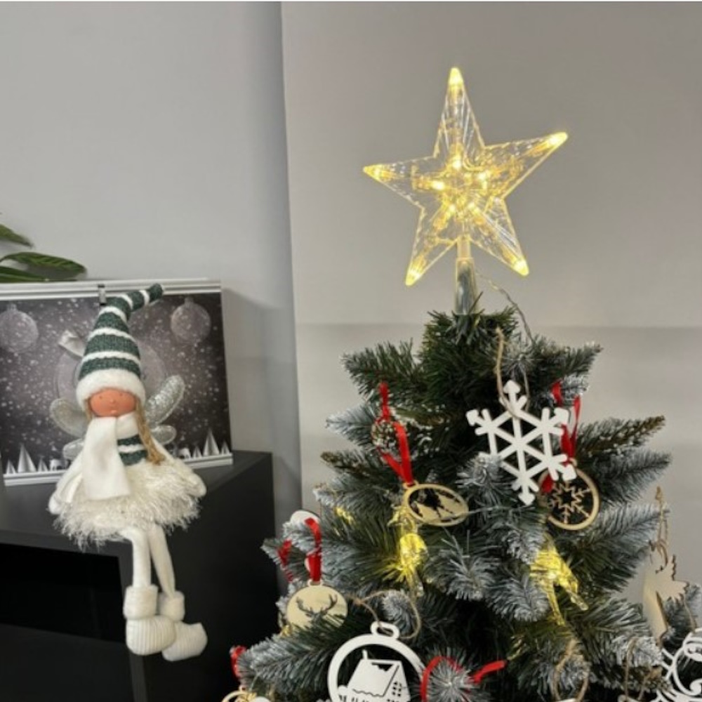 Gwiazda Led Na Choinkę Ozdoba świąteczna Dzida