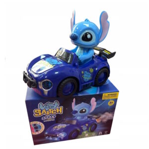 Interaktywny Stich Figurka Samochód Auto Jeździ Gra Świeci Puszcza Dym Para