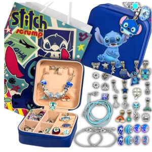 Zestaw Do Robienia Bransoletek Lilo i Stitch Biżuterii Koraliki Dla Dzieci Pandora