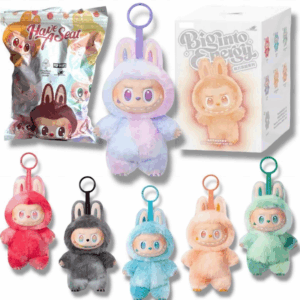 LABUBU Grający Kolorowe Zestaw Prezentowy Niespodzianka Brylok Pluszak Maskotka