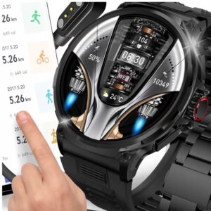 Smartwatch V69 Męski Zegarek Język PL Rozmowy 710 mAh Bateria Menu Polskie Pomiary Sms