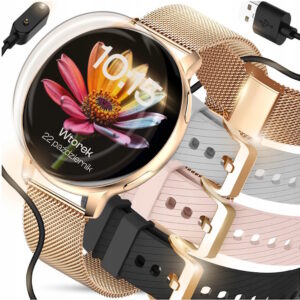 Smartwatch SX5 Zegarek Damski Menu Pl Rozmowy Powiadomienia Puls Sport Zdrowie