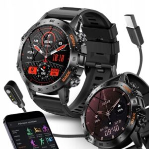 Zegarek Smartwatch K52 Sportowy Rozmowy Męski Polskie Menu Sport Pamir Ciśnienia