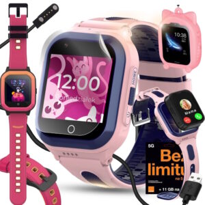 Smartwatch Dla Dzieci KT24s Zegarek Telefon GPS Sms Rozmowy MP3 Wibracja Z Grami