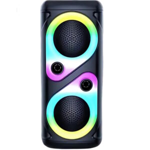 Głośnik Bezprzewodowy Przenośny Radio Bluetooth Pendrive Karta Led