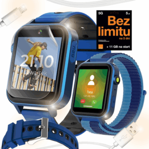 Smartwatch A8S Zegarek Telefon Dla Dzieci Rozmowy Muzyka Gry Latarka Krokomierz