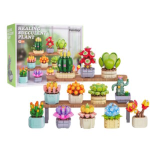 Zestaw Klocków Kwiaty 1097el. Układanka