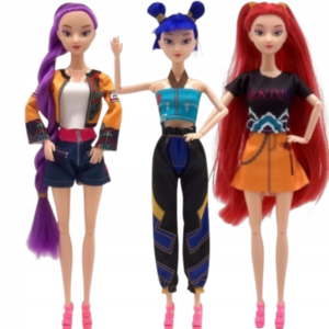 Kpop Demon Hunters LALKA lalki Rumi Zoey i Mira k-popowe łowczynie demonów