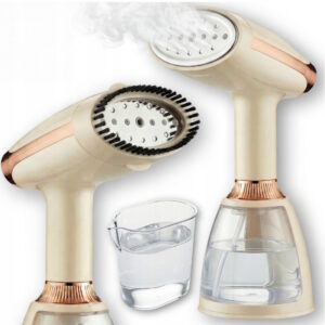 Parownica Do Ubrań Żelazko Parowe Steamer Ceramiczna Stopa 1500W Akcesoria