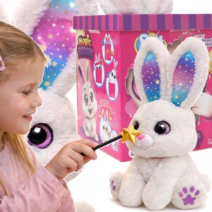 Magiczny Królik Czarodziej Interaktywna Zabawa Magic Rabbit Świeci Gra
