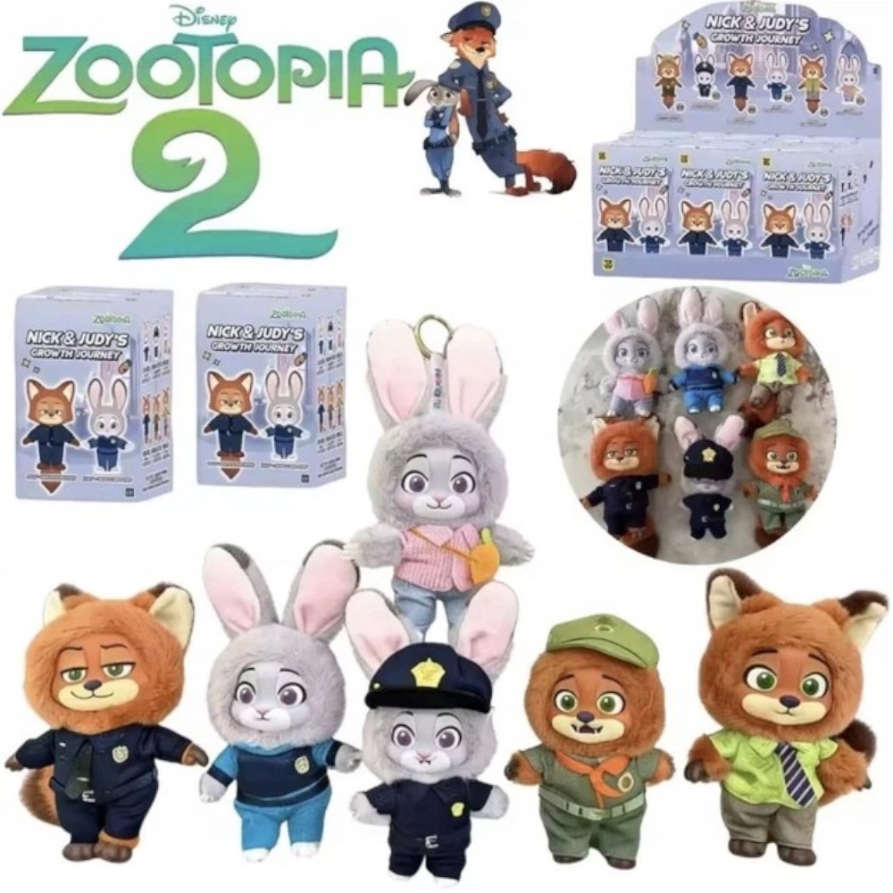 Maskotka Zootopia Blind Box Pluszak Niespodzianka Figurki Miś