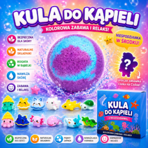 Bomby Do Kąpieli Z Zabawką Niespodzianką W Środku