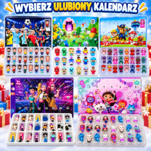 Kalendarz Adwentowy Figurki Biżuteria Bryloki Bajki